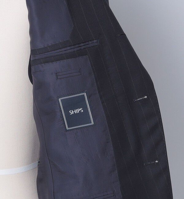SHIPS「SHIPS: LORO PIANA ストライプ スーツ」|スーツ|