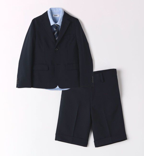 SHIPS Colors 「SHIPS Colors:110～130cm / オケージョン スーツ 4点セット」|スーツ|ライトブルー