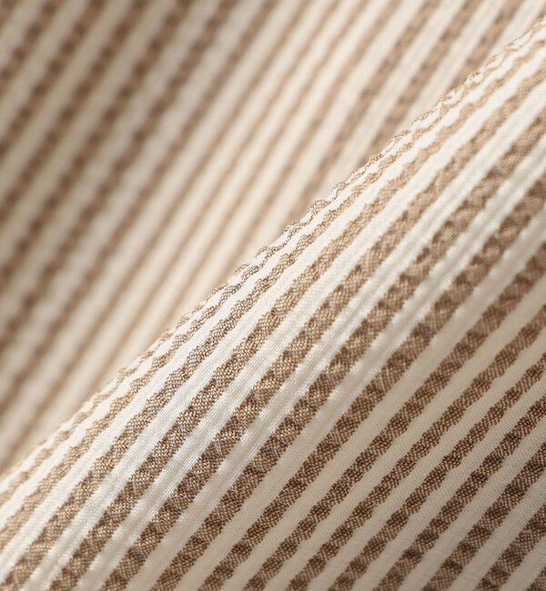 SHIPS KIDS「SHIPS KIDS:140～160cm /〈UVカット/吸水速乾〉ドライタッチ ストライプ シャツ」|シャツ・ブラウス|