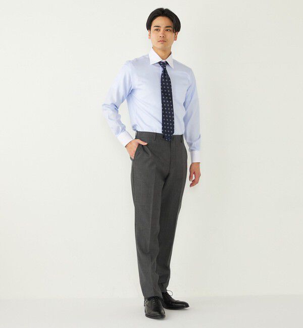 SHIPS Colors 「SHIPS Colors:CANONICO  スーツ パンツ(セットアップ対応可能)」|スラックス|