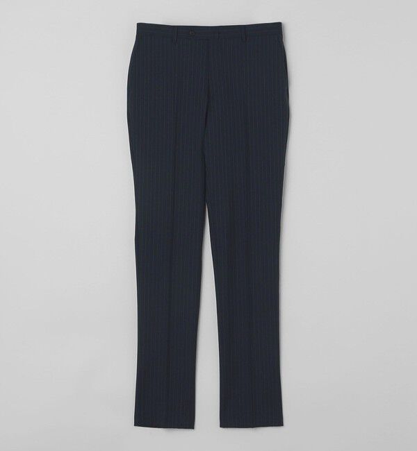 SHIPS Colors 「SHIPS Colors:CANONICO  スーツ パンツ(セットアップ対応可能)」|スラックス|ダークブルー