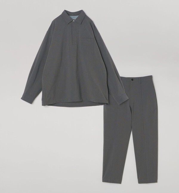 SHIPS any「SHIPS any:〈吸水速乾〉Rapidry クリース アンクル テーパード イージーパンツ(セットアップ対応)◇」|チノ|