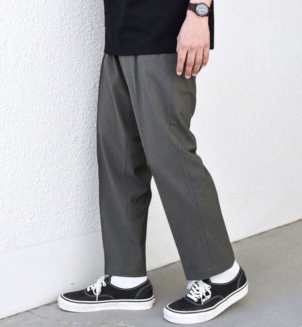 SHIPS any「SHIPS any:〈吸水速乾〉Rapidry クリース アンクル テーパード イージーパンツ(セットアップ対応)◇」|チノ|