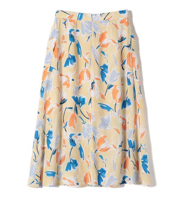 SHIPS for women「IPEKER 花柄 フロント ポケット フレア スカート」|スカート|