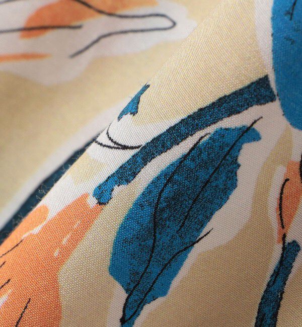 SHIPS for women「IPEKER 花柄 フロント ポケット フレア スカート」|スカート|