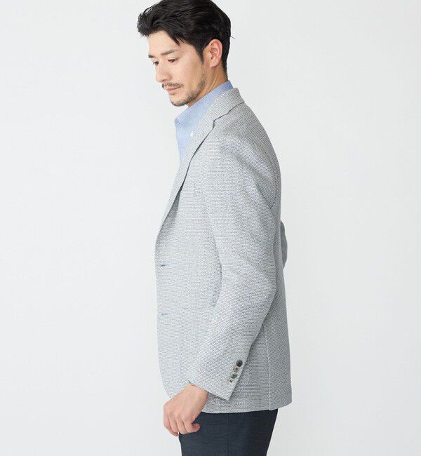 SHIPS「SHIPS: メッシュ メランジ ジャケット」|テーラードジャケット|