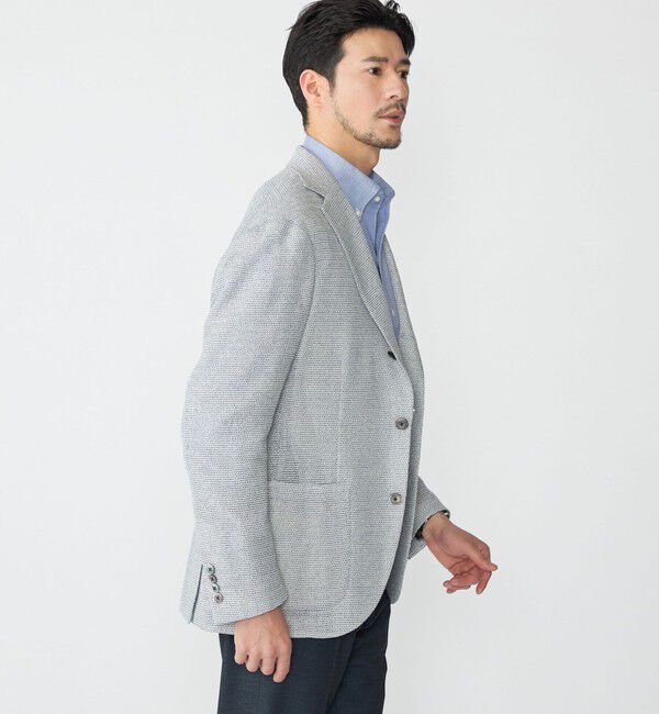 SHIPS「SHIPS: メッシュ メランジ ジャケット」|テーラードジャケット|