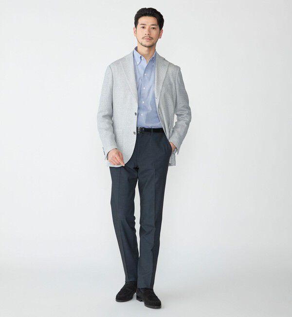 SHIPS「SHIPS: メッシュ メランジ ジャケット」|テーラードジャケット|