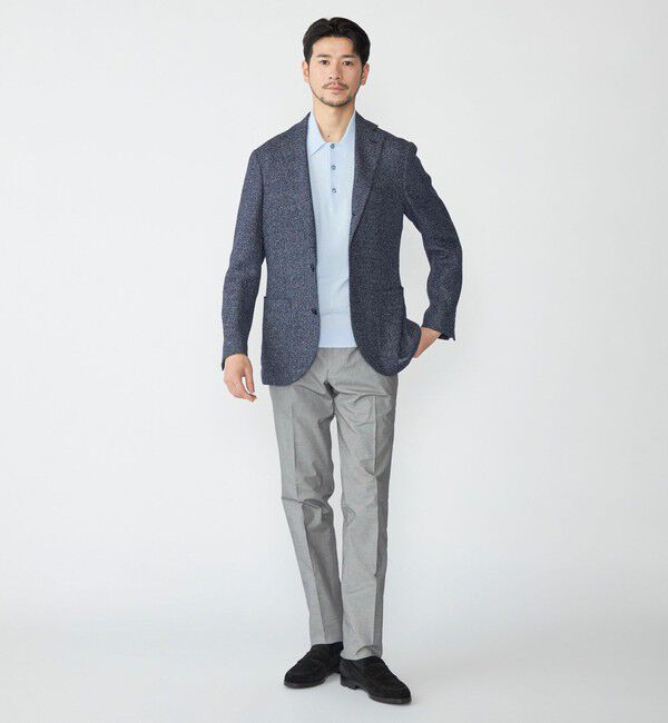 SHIPS「SHIPS: メッシュ メランジ ジャケット」|テーラードジャケット|