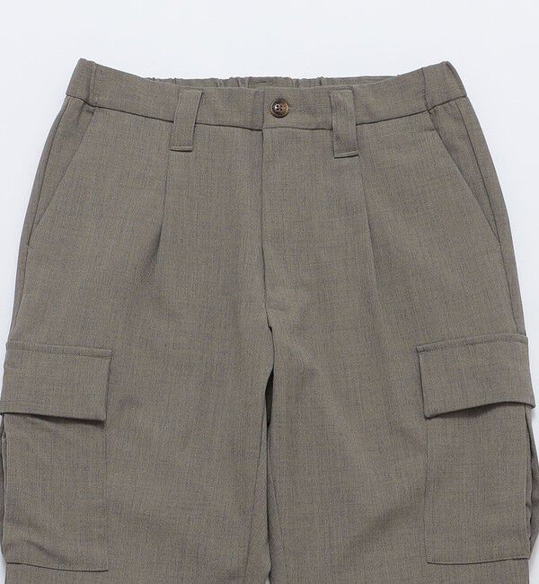 SHIPS Colors 「SHIPS Colors:〈洗濯機可能〉ストレッチ イージー カーゴ パンツ」|カーゴ|