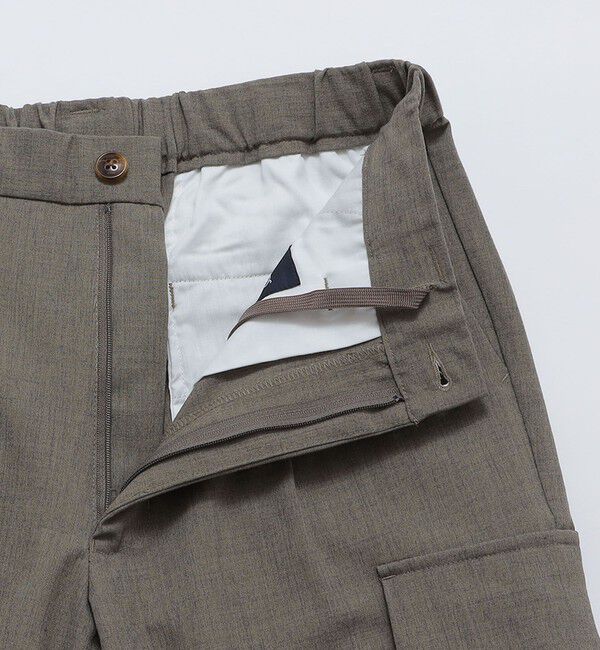 SHIPS Colors 「SHIPS Colors:〈洗濯機可能〉ストレッチ イージー カーゴ パンツ」|カーゴ|