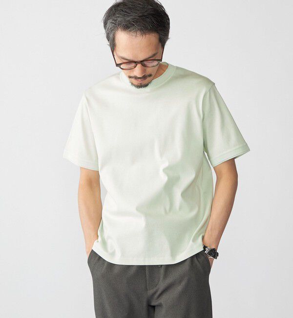 SHIPS「SHIPS: リンキング  フライス Tシャツ」|Tシャツ・カットソー|