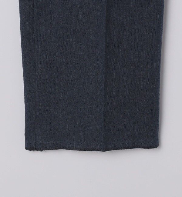 SHIPS「【SHIPS別注】Errico Formicola: サルトリアル リネン キャンバス スラックス」|スラックス|