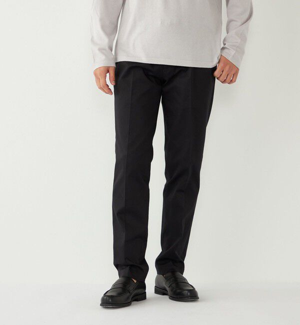 SHIPS Colors 「SHIPS Colors:〈洗濯機可能〉イージーケア チノ スラックス2◇」|スラックス|ブラック