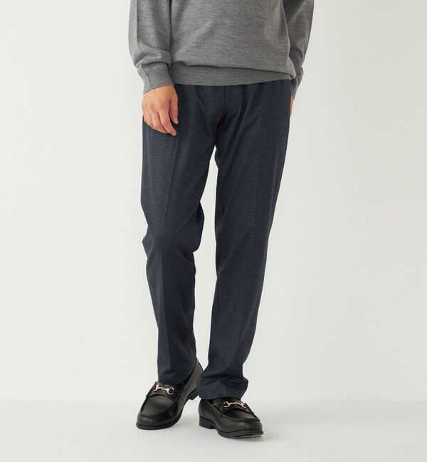 SHIPS Colors 「SHIPS Colors:〈洗濯機可能〉AVANT(R) ストレッチ スラックス(セットアップ対応)」|スラックス|ブルー