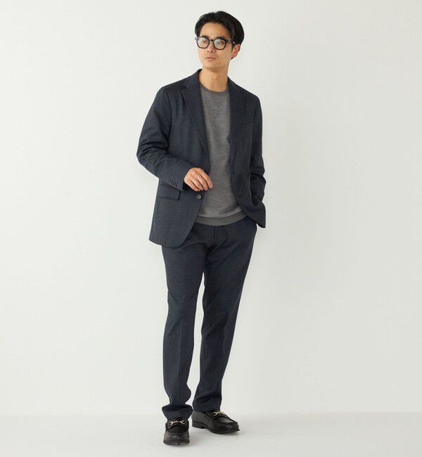 SHIPS Colors 「SHIPS Colors:〈洗濯機可能〉AVANT(R) ストレッチ スラックス(セットアップ対応)」|スラックス|