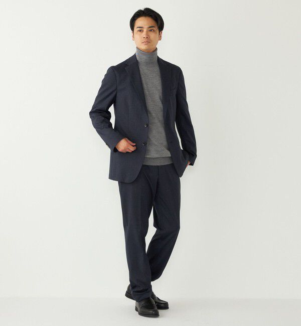 SHIPS Colors 「SHIPS Colors:〈洗濯機可能〉AVANT(R) ストレッチ スラックス(セットアップ対応)」|スラックス|