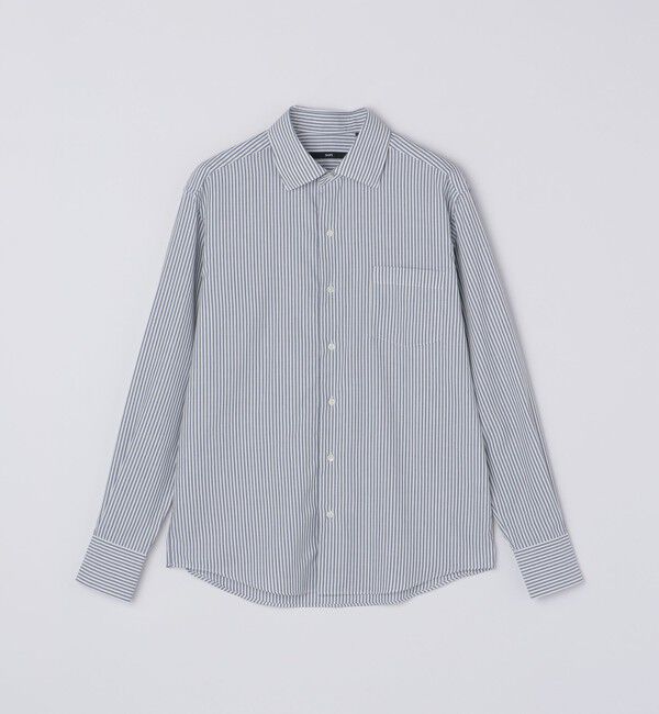 SHIPS「SHIPS: SMOOTH TEX ワイドカラー シャツ」|シャツ・ブラウス|