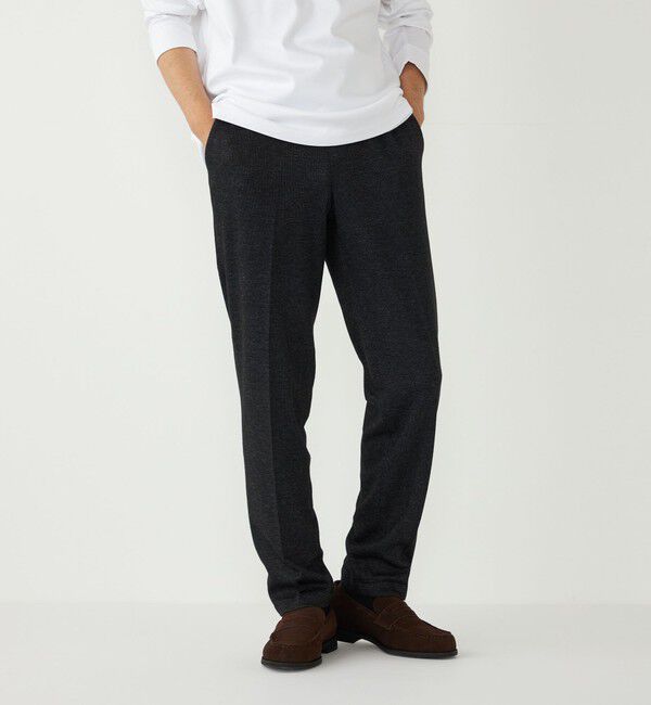 SHIPS Colors 「SHIPS Colors:ムリネ ジャージー イージー スラックス(セットアップ対応可能)」|スラックス|