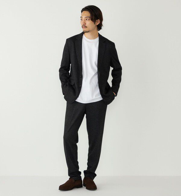 SHIPS Colors 「SHIPS Colors:ムリネ ジャージー イージー スラックス(セットアップ対応可能)」|スラックス|