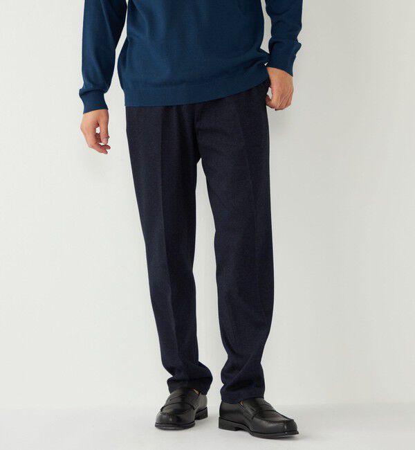 SHIPS Colors 「SHIPS Colors:ムリネ ジャージー イージー スラックス(セットアップ対応可能)」|スラックス|