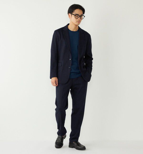 SHIPS Colors 「SHIPS Colors:ムリネ ジャージー イージー スラックス(セットアップ対応可能)」|スラックス|