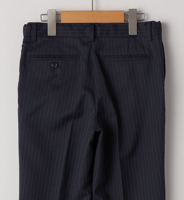 SHIPS KIDS「SHIPS KIDS:140～160cm /セレモニー ネイビー ストライプ スラックス パンツ」|スーツ|