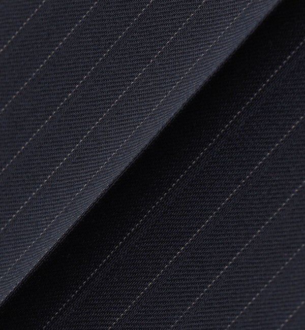 SHIPS KIDS「SHIPS KIDS:140～160cm /セレモニー ネイビー ストライプ スラックス パンツ」|スーツ|