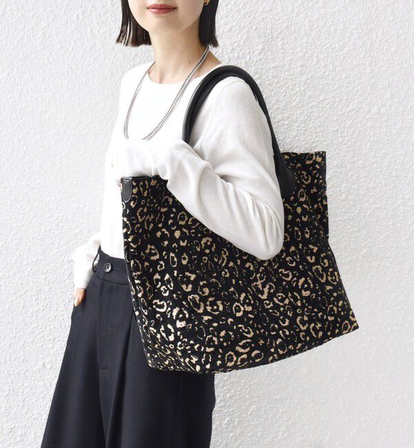 SHIPS for women「【WEB限定】ジャカード トート バッグ」|トートバッグ|