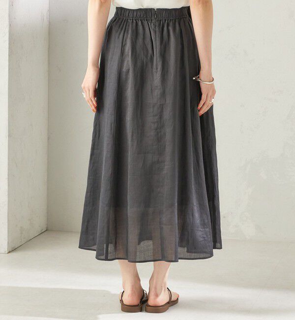 SHIPS for women「《予約》〈手洗い可能〉ラミー 4 ギャザー スカート」|スカート|