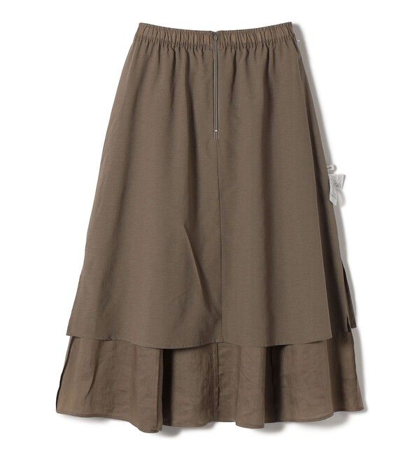 SHIPS for women「《予約》〈手洗い可能〉ラミー 4 ギャザー スカート」|スカート|
