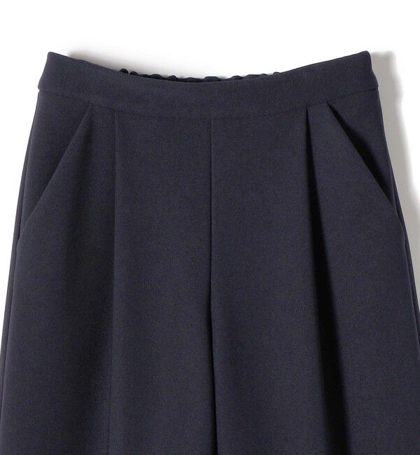 SHIPS for women「【SHIPS別注】kaene:〈洗濯機可能〉ダンボール ストレート タック パンツ（セレモニー対応可）」|その他|