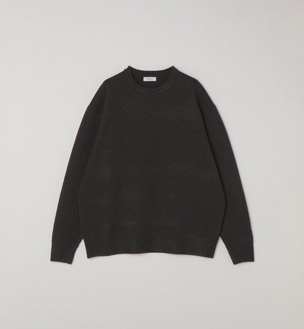 SHIPS any「SHIPS any:〈手洗い可能〉ミラノリブ コットンライク クルーネック ニット◇」|ニット・セーター|