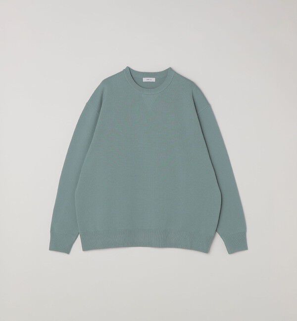 SHIPS any「SHIPS any:〈手洗い可能〉ミラノリブ コットンライク クルーネック ニット◇」|ニット・セーター|