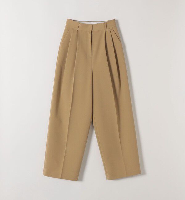 SHIPS any「SHIPS any:〈手洗い可能〉2タック ワイド パンツ」|スラックス|