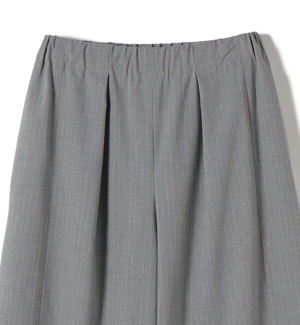 SHIPS for women「《一部追加予約》〈手洗い可能〉トロ ピン ストライプ ウエスト ギャザー パンツ」|その他|