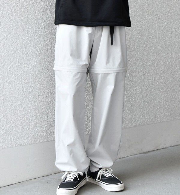 SHIPS any「SHIPS any:〈撥水加工〉タスラン SOLOTEX(R) 2WAY トラック パンツ(セットアップ対応)◆」|カーゴ|