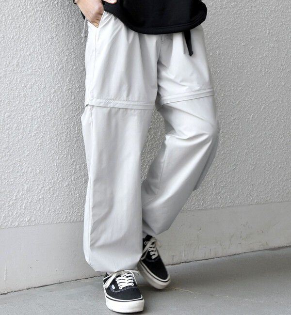 SHIPS any「SHIPS any:〈撥水加工〉タスラン SOLOTEX(R) 2WAY トラック パンツ(セットアップ対応)◆」|カーゴ|