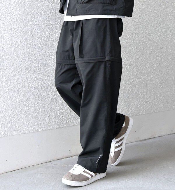 SHIPS any「SHIPS any:〈撥水加工〉タスラン SOLOTEX(R) 2WAY トラック パンツ(セットアップ対応)◆」|カーゴ|