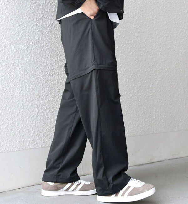 SHIPS any「SHIPS any:〈撥水加工〉タスラン SOLOTEX(R) 2WAY トラック パンツ(セットアップ対応)◆」|カーゴ|