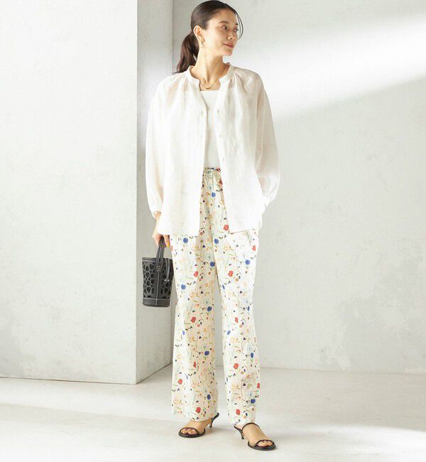 SHIPS for women「《予約》〈手洗い可能〉LIBERTY プリント パンツ」|その他|