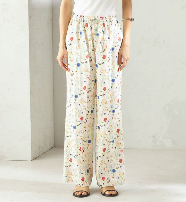 SHIPS for women「《予約》〈手洗い可能〉LIBERTY プリント パンツ」|その他|