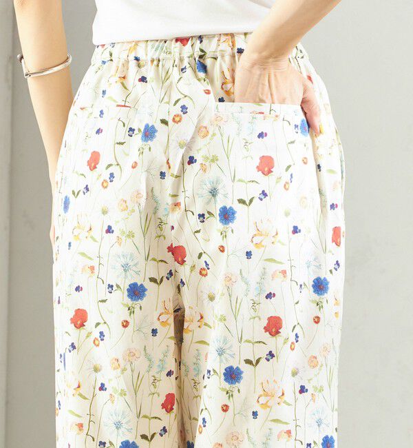 SHIPS for women「《予約》〈手洗い可能〉LIBERTY プリント パンツ」|その他|