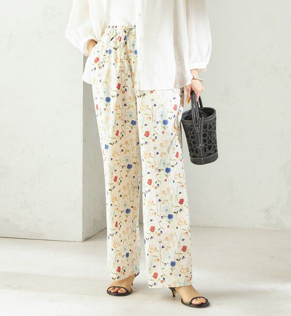 SHIPS for women「《予約》〈手洗い可能〉LIBERTY プリント パンツ」|その他|