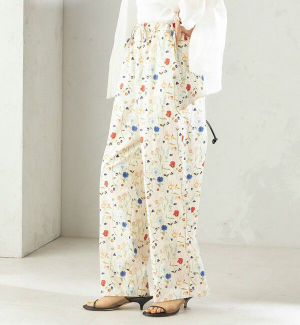 SHIPS for women「《予約》〈手洗い可能〉LIBERTY プリント パンツ」|その他|