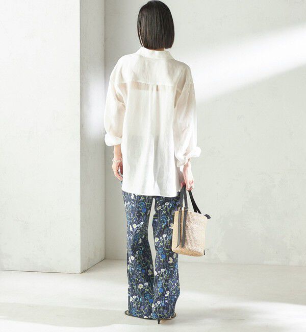 SHIPS for women「《予約》〈手洗い可能〉LIBERTY プリント パンツ」|その他|