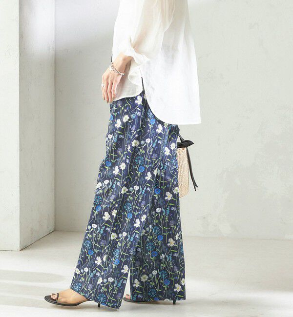 SHIPS for women「《予約》〈手洗い可能〉LIBERTY プリント パンツ」|その他|
