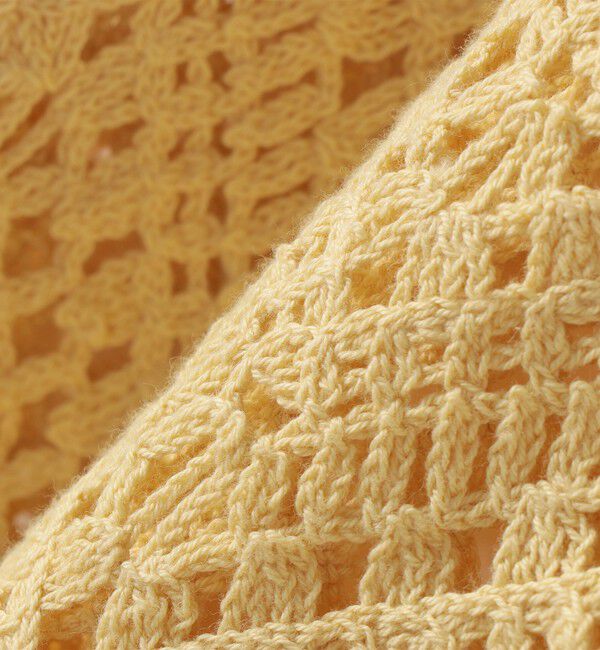 SHIPS for women「《予約》【WEB限定】〈手洗い可能〉クロシェ ニット カーディガン」|カーディガン|