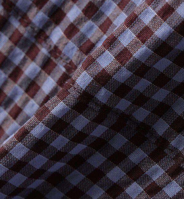 SHIPS KIDS「SHIPS KIDS:100～130cm /〈UVカット/吸水速乾〉ドライタッチ バンドカラー シャツ」|シャツ・ブラウス|