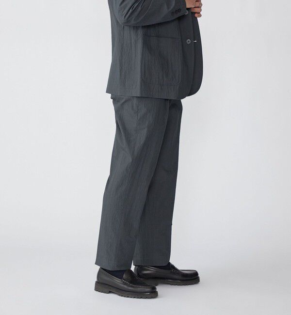 SHIPS「SHIPS:〈洗濯機可能〉CO+ 1プリーツ パンツ(セットアップ対応)」|スラックス|